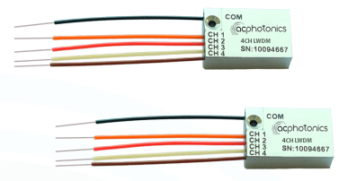 美國AC Photonics Inc. 粗波分復(fù)用器 LWDM 4通道LAN波分復(fù)用器