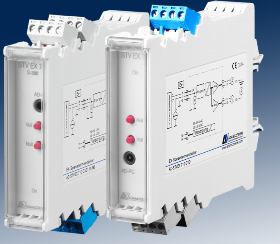 adamczewski elektronische messtechnik-EX-COMPONENTS 防爆零部件 模擬標準信號 接觸放大器