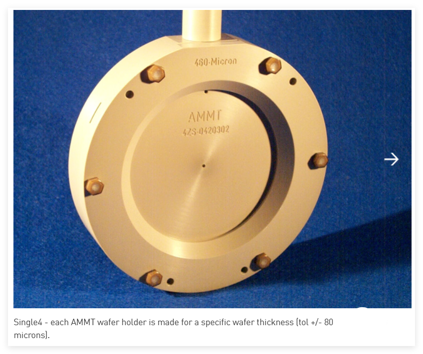 德國AMMT 晶圓夾持固定裝置，  晶圓夾持器 ， AMMT晶圓夾持器
