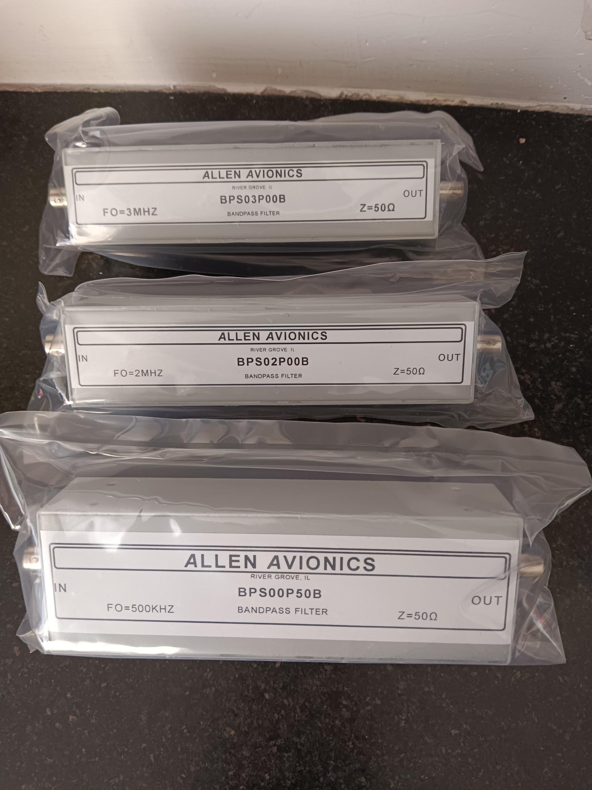 美國Allen Avionics BPS系列帶通濾波器,Allen Avionics1KHz-500MHz濾波器