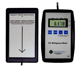 The Air Shipment Milligauss Meter (Oersted Meter) 奧斯特計