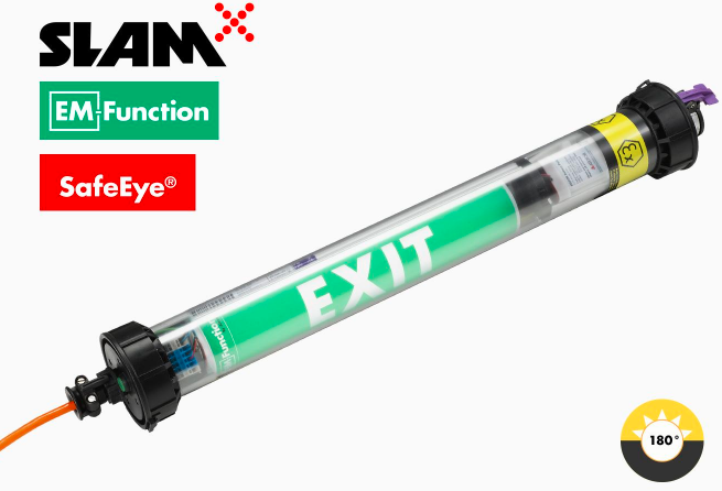 芬蘭 Atexor Oy  SLAM?出口指示燈 用于標示危險區域的指定出口  SLAM? HORNET EXIT 1LED SHEXIT1LED