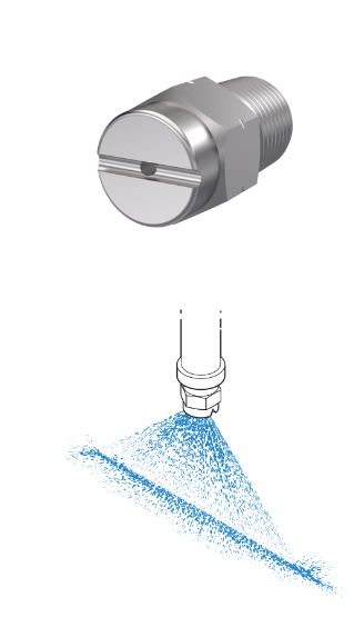 加拿大BEX Engineering-Threaded Nozzles螺紋噴嘴-Flat Spray-F-Nozzles-F系列低流量噴嘴