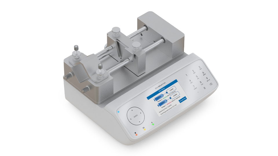 美國Chemyx Inc. 注射泵 Fusion 6000X  高壓注射泵 高壓溫控注射泵 設計用于在高壓下精準地配藥粘性溶液和半固體材料