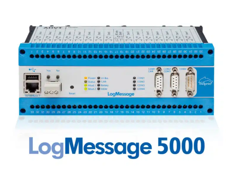 Delphin Technology- 測量和測試設備-數據記錄器 LogMessage 5000