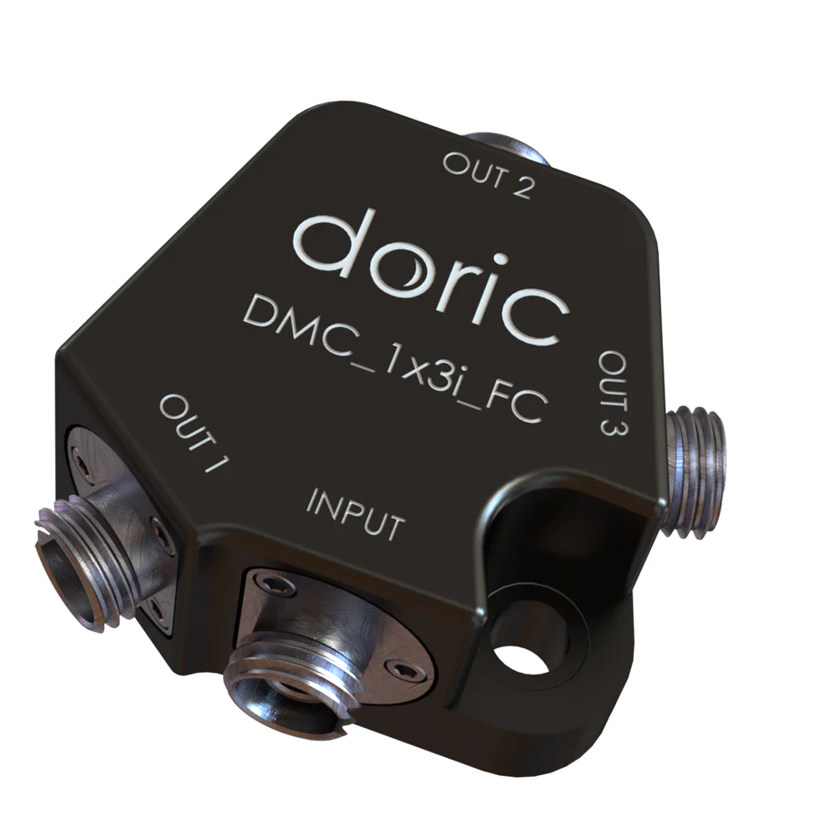 Doric Lenses -Splitters / Combiners分束器/合束器 Doric Mini Cube – Intensity Division