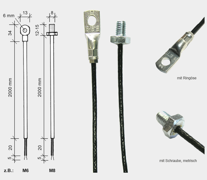 德國ES Electronic Sensor Pt100 電阻溫度計,R-Pt100B MX/4CuTST35/2m