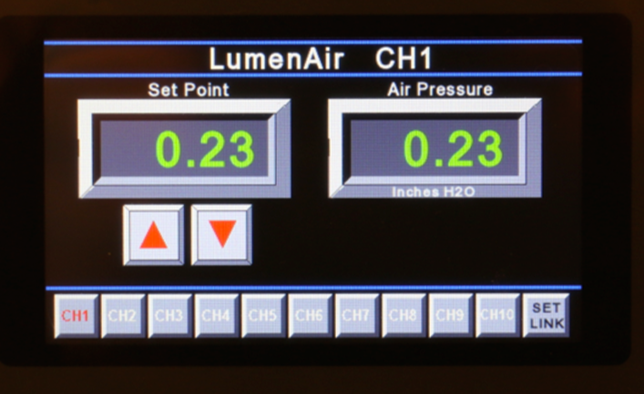 Extrucore,LumenAir Remote HMI ,HMI-2,遠程操作面板,可控制最多十個LumenAir單元