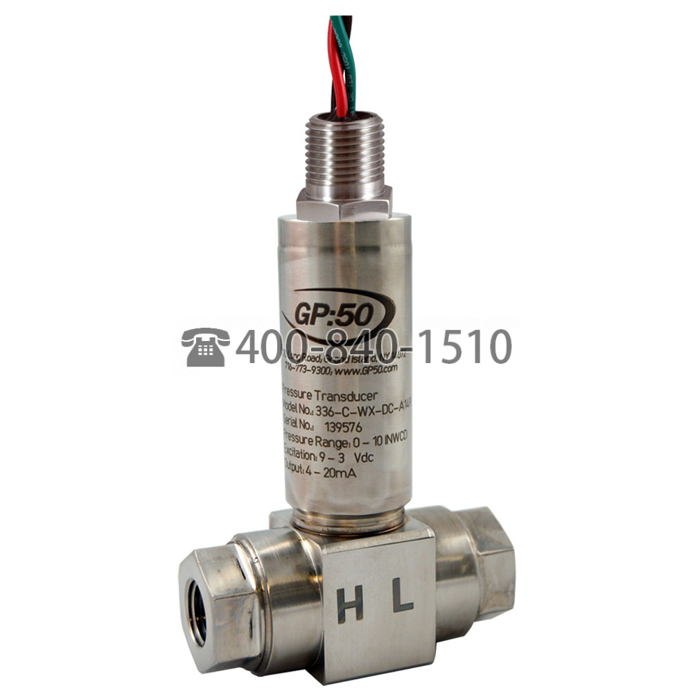 GP:50 -Model 136/236/336-AI/AF | Compact High-Accuracy Differential Pressure Transducer緊湊型高精度差壓傳感器