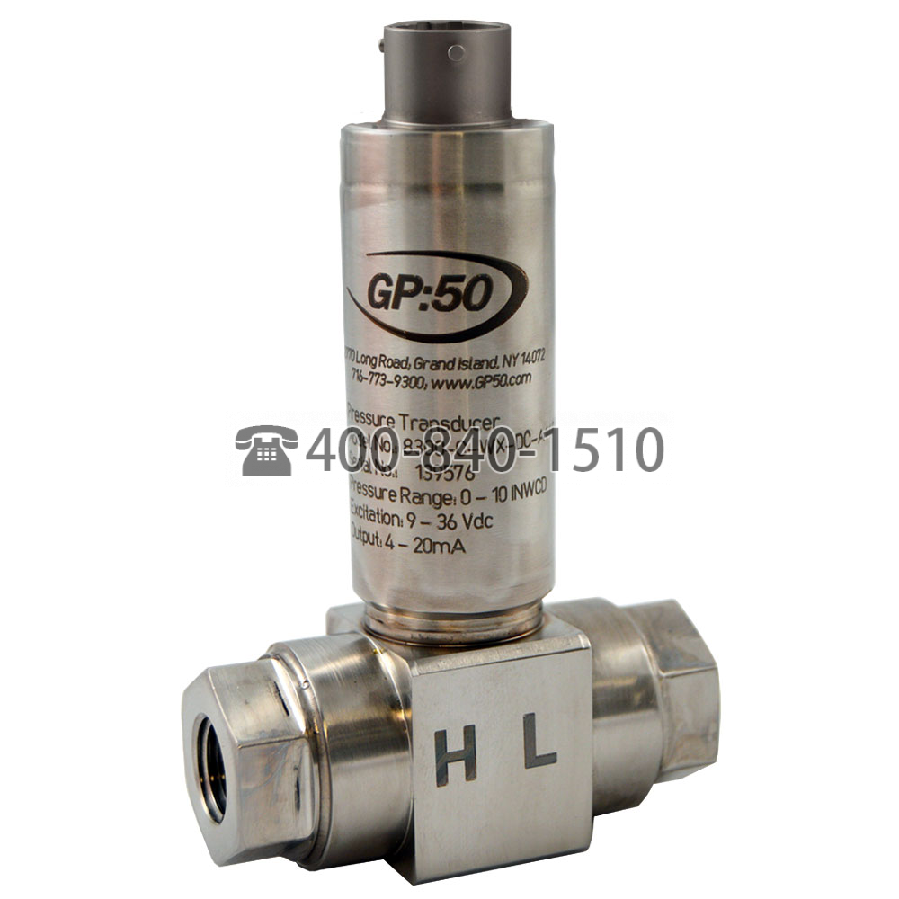 GP50-Model 8300 | Flight Heritage Digitally Corrected Differential Pressure Transducer差壓傳感器