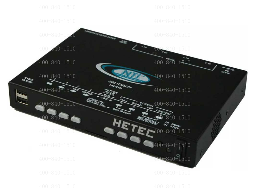 德國 HETEC SPLIT-VIEW-HDMI Quad-Multiviewer 四路多畫面顯示器 分屏