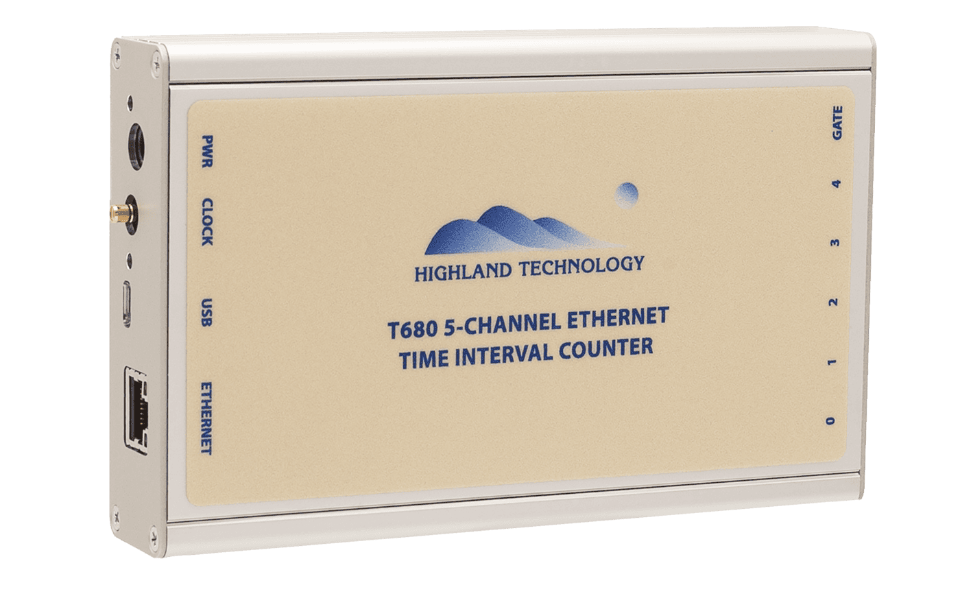 T680 5通道以太網時間間隔計數器 熒光衰減 2D 延遲塊成像 Highland