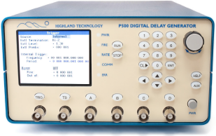 美國Highland Technology數字延遲發生器 P500 4 通道臺式數字延遲和脈沖發生器