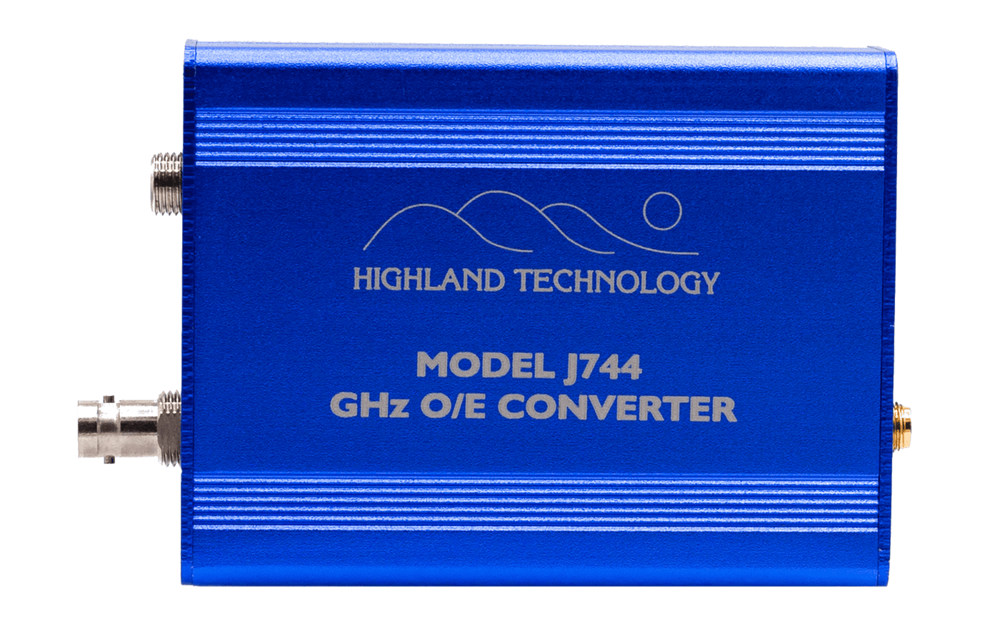 Highland J744光電轉換器，1GHz模擬帶寬光纖光電轉換器，直流耦合模擬光電轉換器