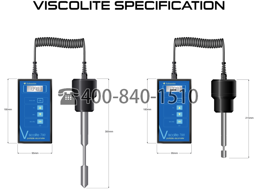 Hydramotion 便攜式粘度計 XL7-100B-d21 海默生實驗室粘度計 XL7-100B-d15