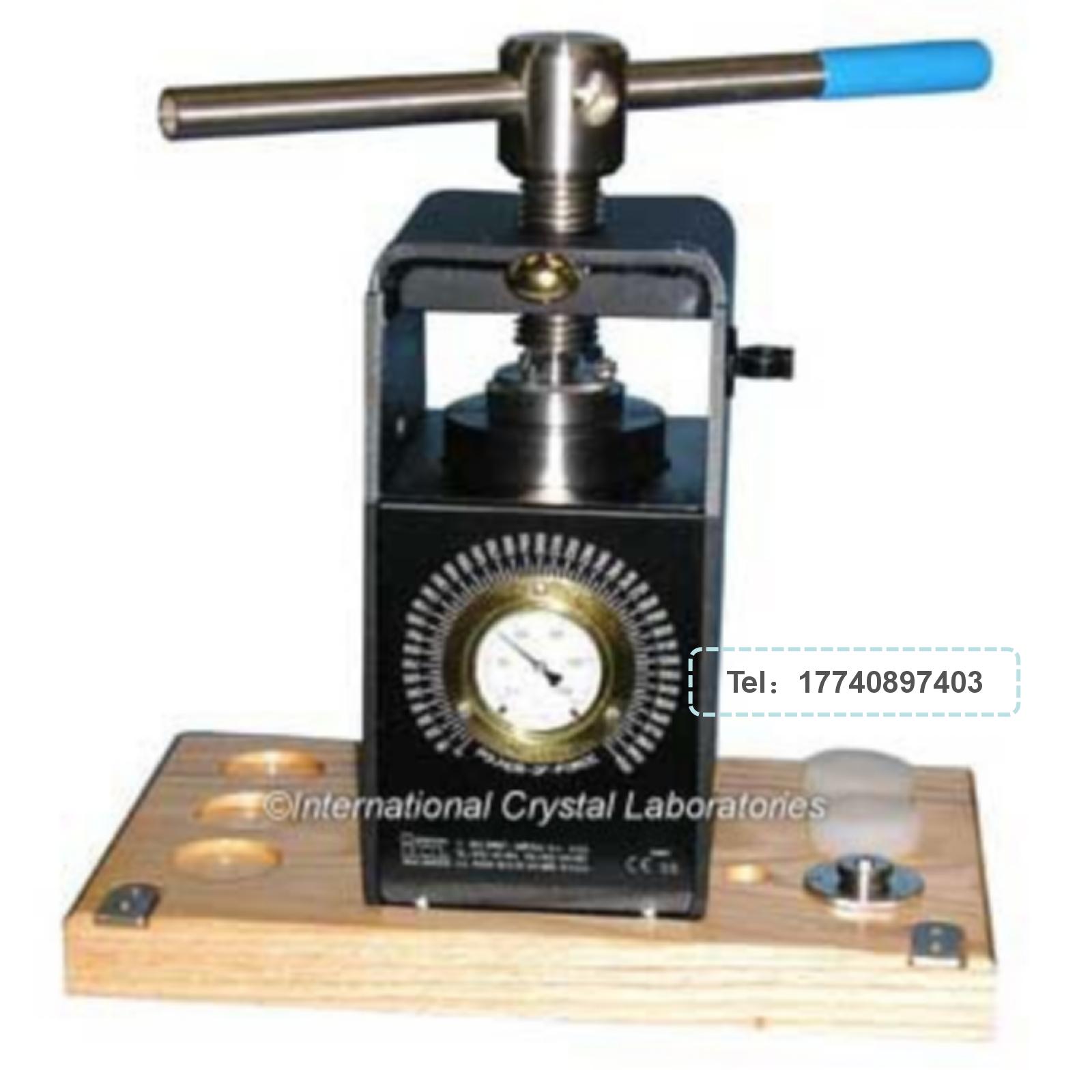 美國International Crystal Laboratories 實(shí)驗(yàn)室壓片機(jī)，2噸E-Z壓片機(jī) 0012-7417,2噸手動(dòng)粉末壓片機(jī),2噸壓片機(jī),實(shí)驗(yàn)室壓片機(jī),實(shí)驗(yàn)室壓機(jī)