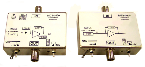 Infrared associates,MCT-1000,INSB-1000,前置放大器