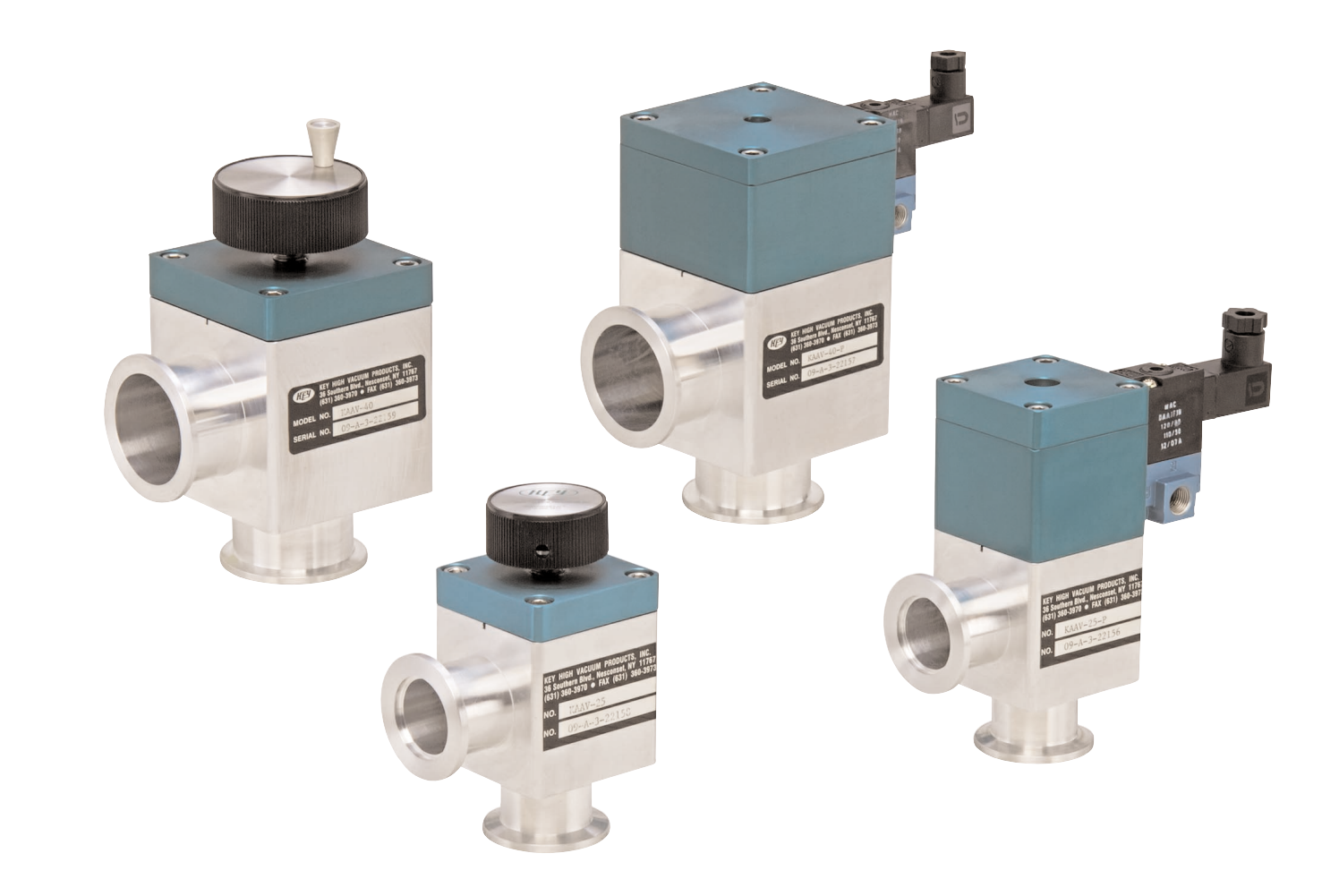 美國Key High Vacuum Products-Aluminum ISO-Mono Valves -單閥?-KAVV/KAIV系列