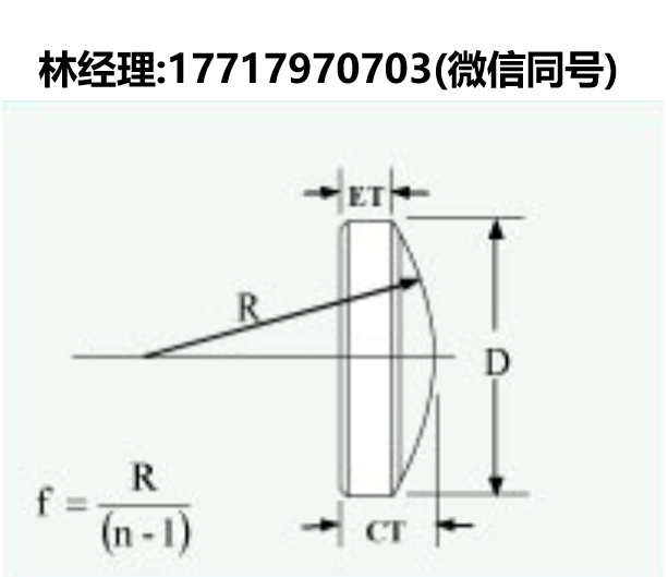 Lattice Electro Optics,LEO,氟化鈣透鏡,IC-PX-25.4-2000