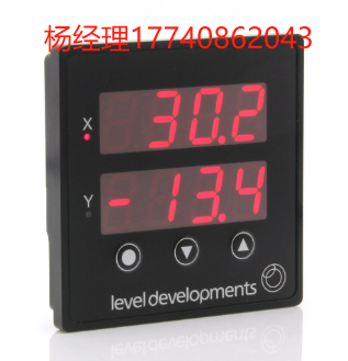 英國 Level Developments 數字傾斜儀 PDTS – 低成本雙軸面板安裝傾斜儀顯示器和傾斜開關