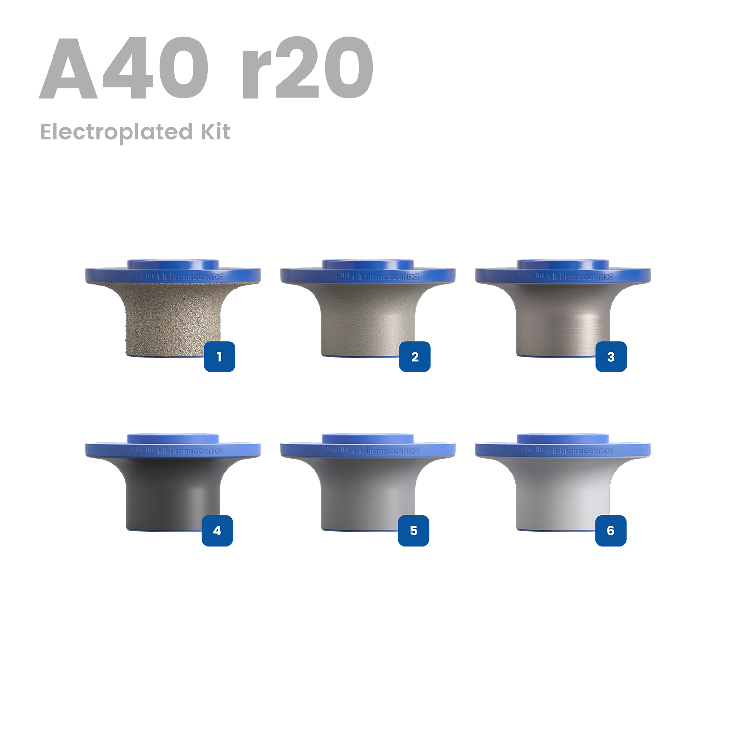 意大利Marmoelettromecca -數(shù)控仿形輪-Line 60 – A30 r20-管線60 – A30 r20