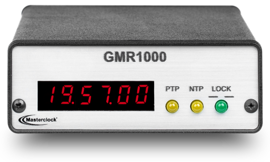 美國Masterclock- GMR1000高精度、多功能NTP和PTP主時鐘 緊湊型時間服務器