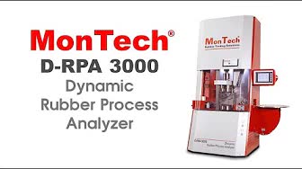 MonTech D-RPA 3000動態橡膠過程分析儀，是橡膠行業領先的RPA，具有準確性，可重復性，分析軟件，可靠性，自動化和成本效益等特點。