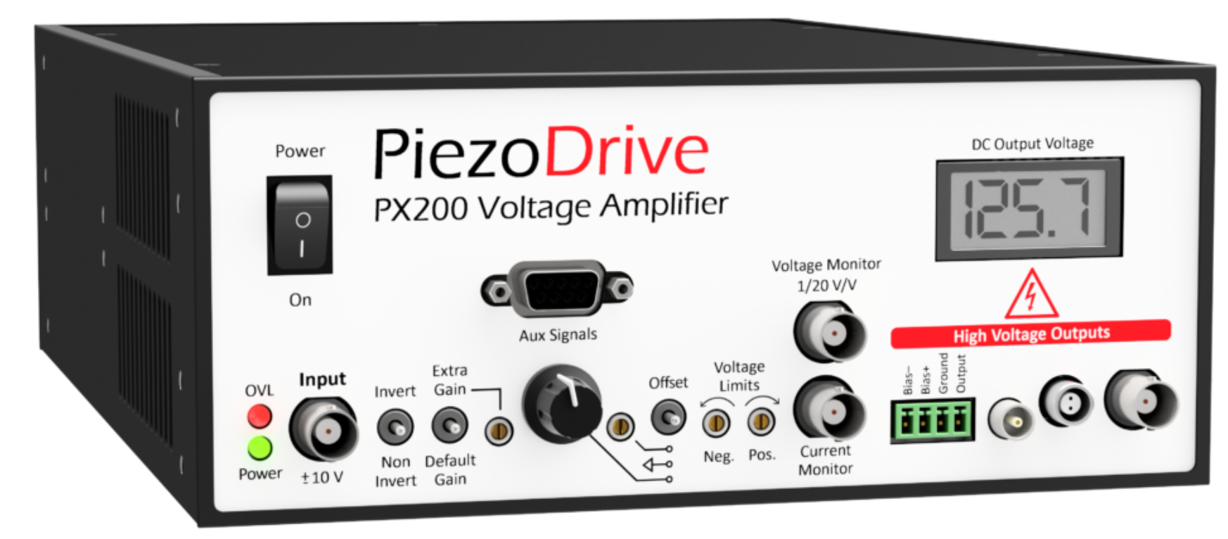 澳大利亞PiezoDrive?PX200功率放大器 、電壓放大器、 低噪聲高電流線性放大器  PiezoDrive?進口代理