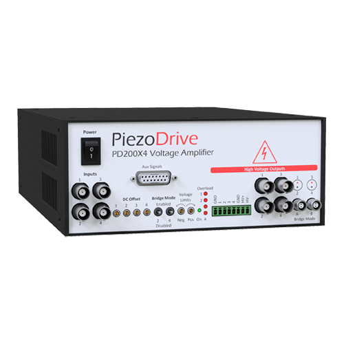 澳大利亞PiezoDrive 壓電驅動器，PD200X4 – 四通道功率放大器，壓電驅動模塊，微型壓電驅動器，壓電致動器，壓電執行器，壓電放大器，超聲波驅動器，壓電陶瓷驅動電源，壓電控制器，壓電彎曲驅動器， 線性放大器，微型壓電驅動器模塊，微型壓電驅動器