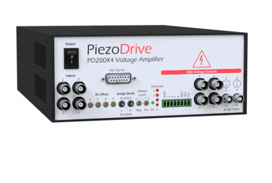 澳大利亞Piezodrive,PD200X4 – 四通道功率放大器