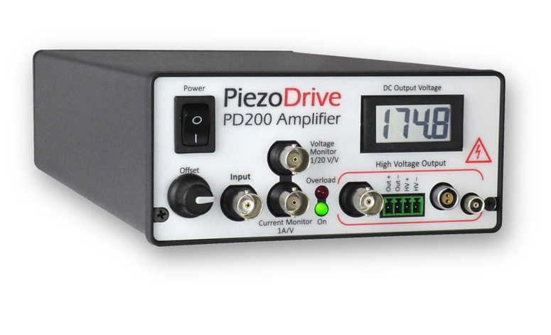 澳大利亞Piezodrive,PD200 – 60 瓦電壓放大器,用于驅(qū)動壓電致動器和其他負載,包括電光、超聲波、振動控制、納米定位系統(tǒng)和壓電電機