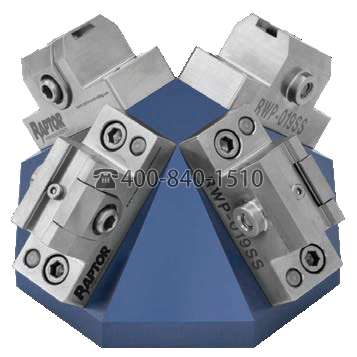 Raptor Workholding-RWP-019-4X45T-45燕尾夾具  ，度墓碑 4 RWP-019SS 燕尾固定裝置，帶 1.5 英寸燕尾底座