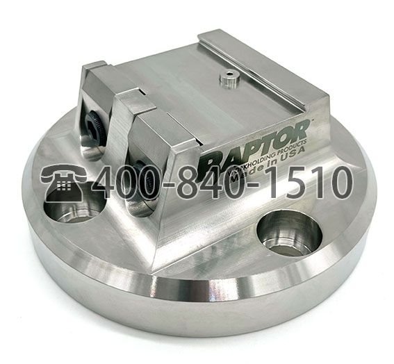 Raptor Workholding-RWP-013SS Stainless Steel 1.5″ Dovetail Fixture 3.8″ Dia. BC 燕尾夾具