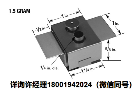 美國R.D. Mathis Company   1.5G SO-21蒸發舟、真空鍍膜蒸發舟