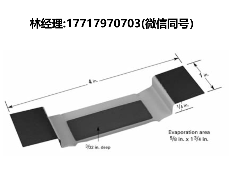 美國,R.D. Mathis,S45B-AO-W,鍍氧化鋁蒸發(fā)舟,屏障式蒸發(fā)材料