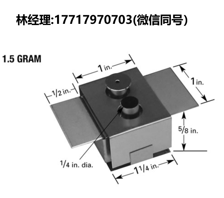 美國,R.D. Mathis,1.5g,SO-21,蒸發(fā)源,用于代替氧化鋁坩堝舟