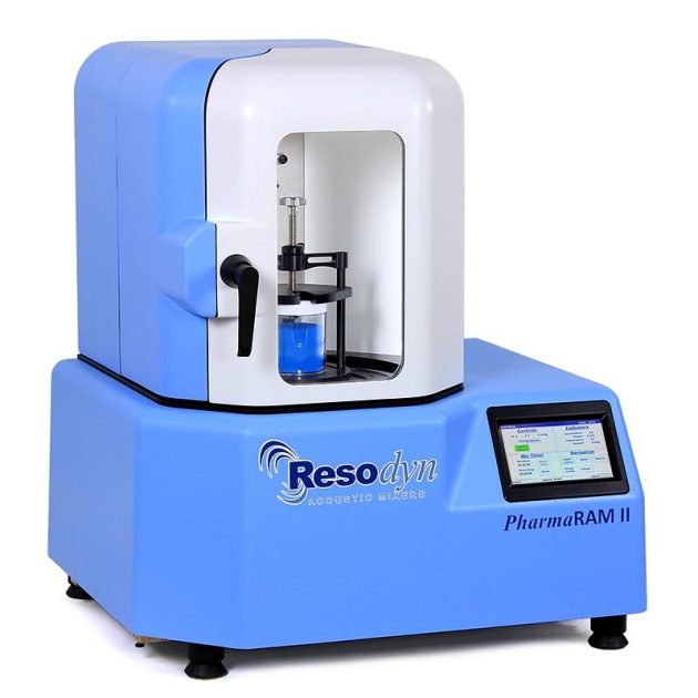 美國 Resodyn PharmaRAM II  粉末混合器 – 藥學、制藥實驗室開發、臺式批量混合