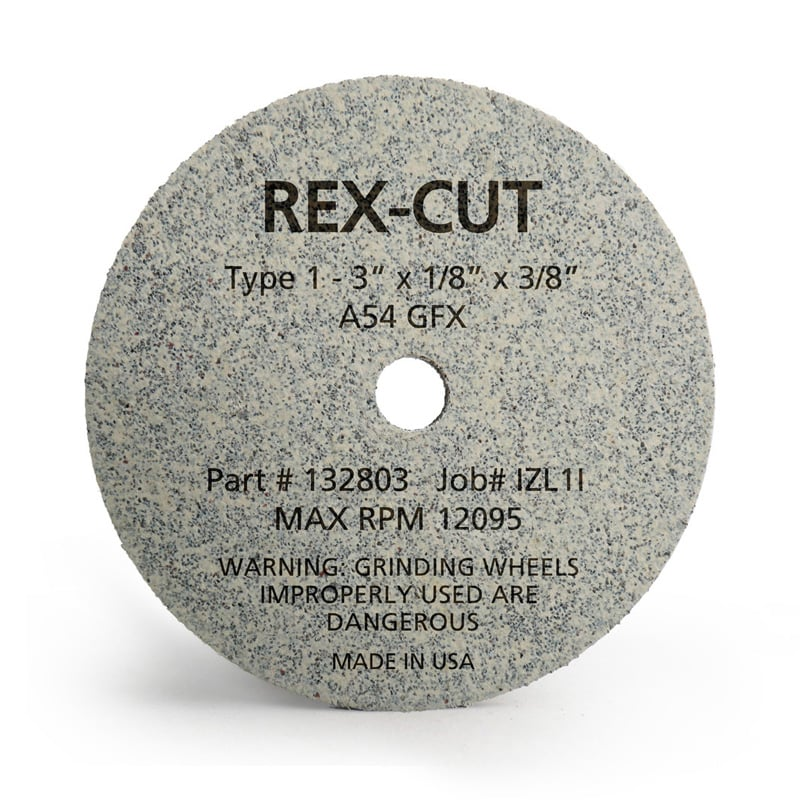 Rex-Cut,T1 去毛刺和表面整理砂輪, 棉纖維去毛刺輪