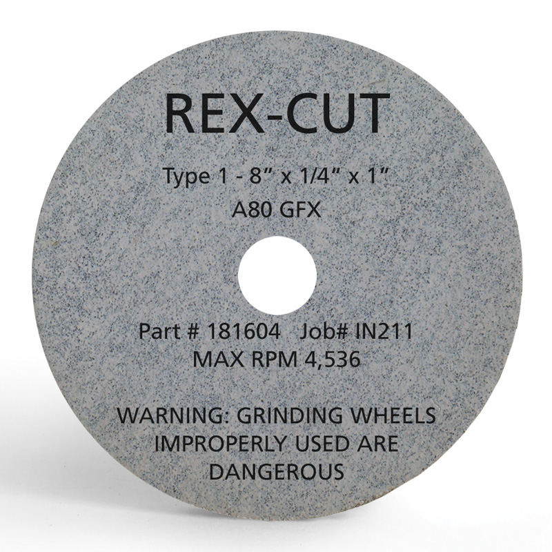 Rex-Cut,T1 去毛刺和表面整理砂輪,大直徑砂輪