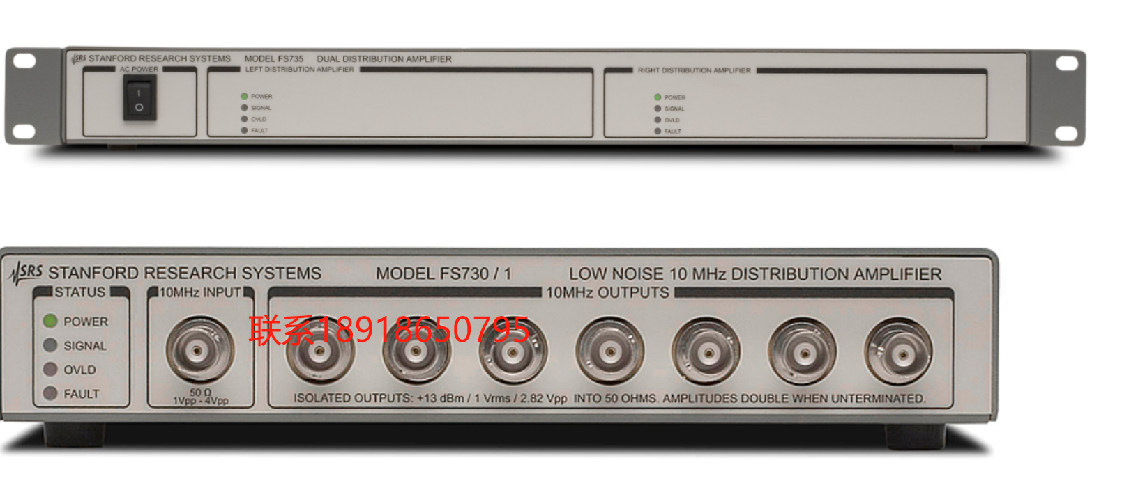 美國,Stanford Research Systems, FS730/735,信號放大器,