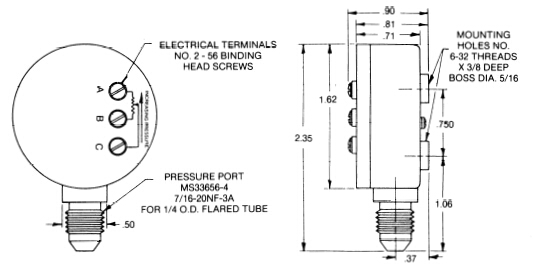 3000/3100/3200/3500 Pressure Sensors & Transducers 壓力傳感器