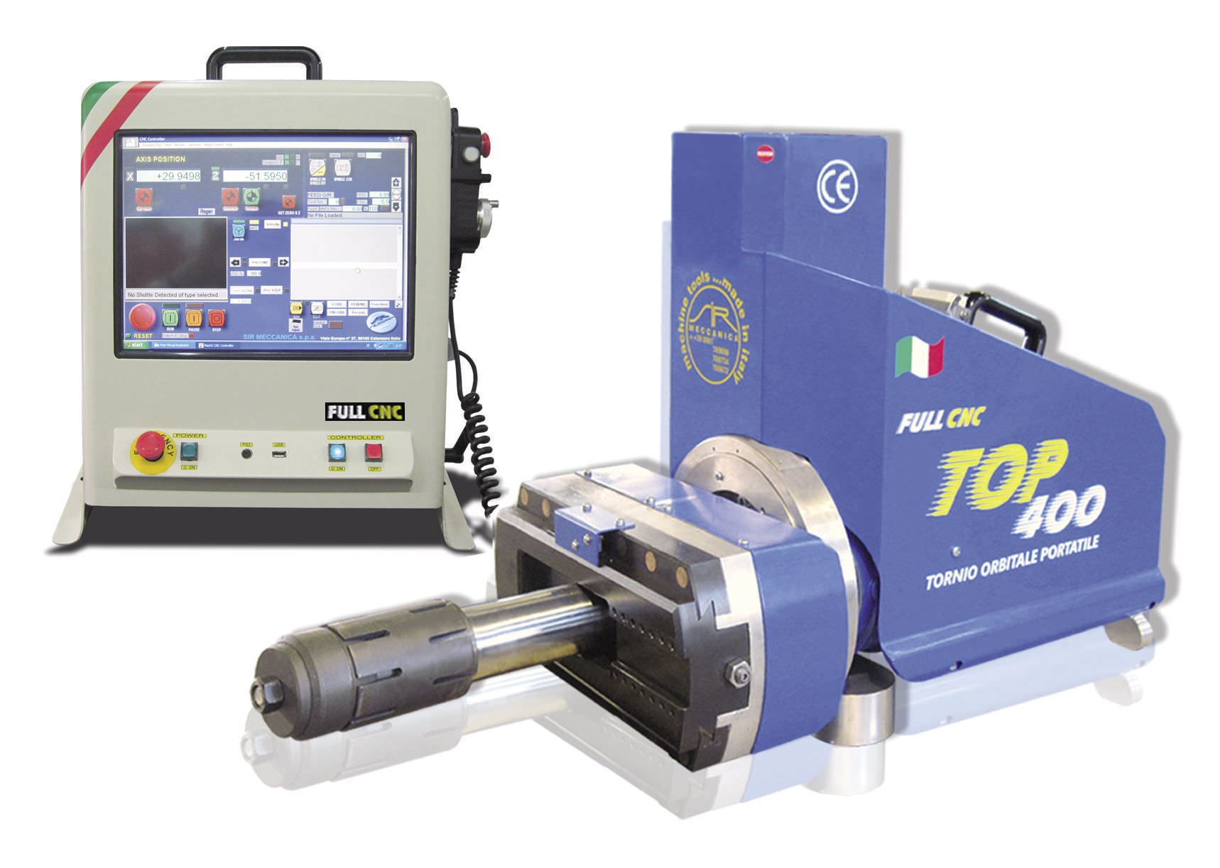 Top 400 CNC lathe / horizontal / orbital / portable ? 70 – 400 mm