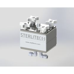 Sterlitech Innovator – 橫流過濾器 CF016 Cell Assembly, Crossflow, Acetal Copolymer (Delrin) (CF016D)