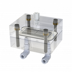 Sterlitech Explorer – 交叉流過濾器 橫流膜池 CF042 Cell Assembly, Crossflow, Acrylic (CF042A)