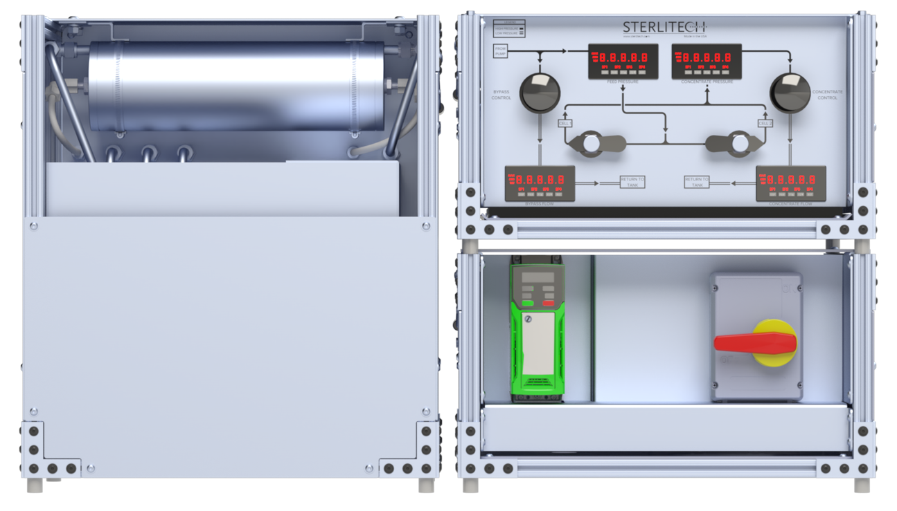 美國 Sterlitech Benchtop Cross/Tangential Flow Filtration System, 230V, 50/60Hz, 1Ph  臺式交叉/切向流過濾系統