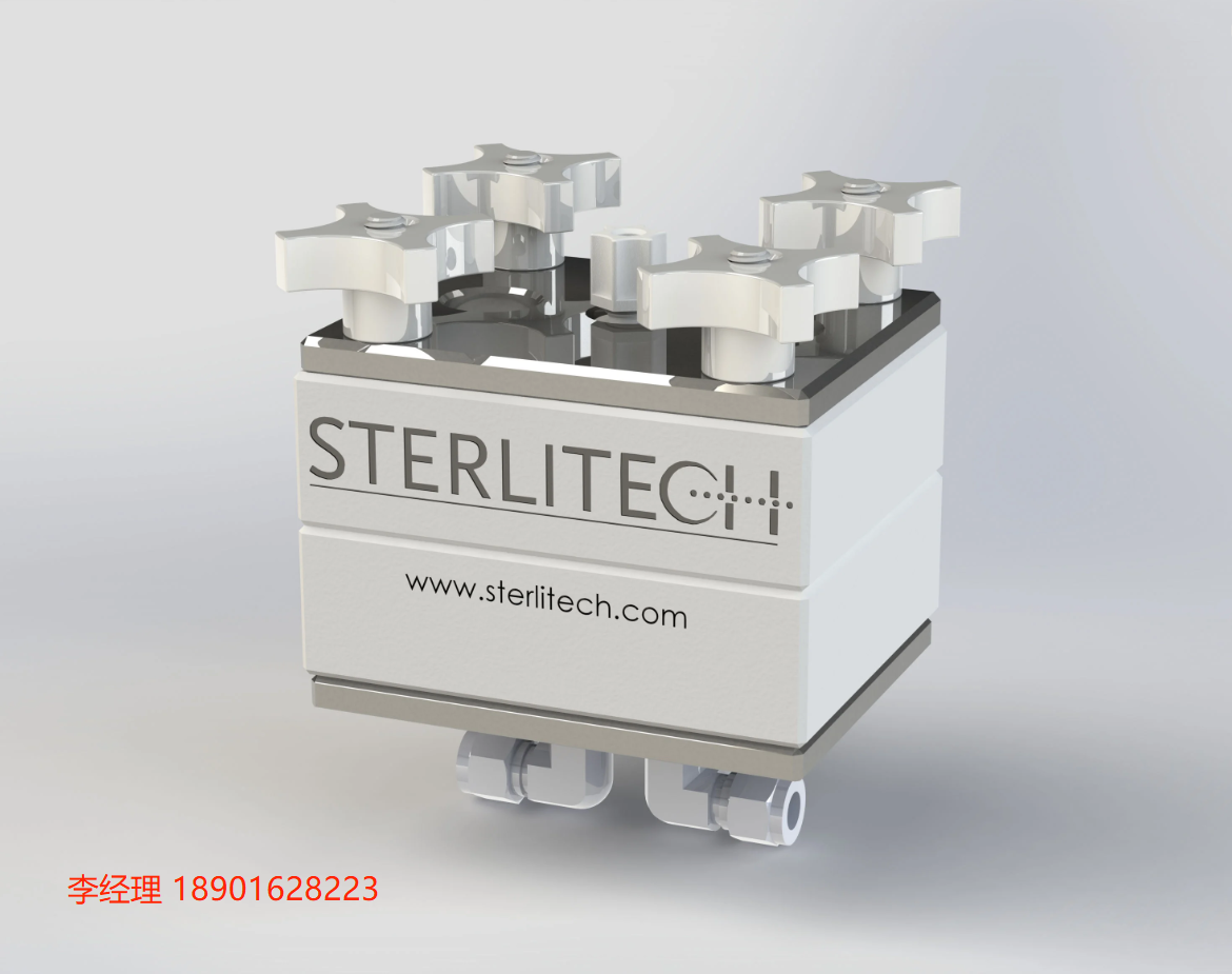 美國 Sterlitech CF016A Electrode Modified Crossflow Assembly, Acrylic  電極改性橫流組件，亞克力