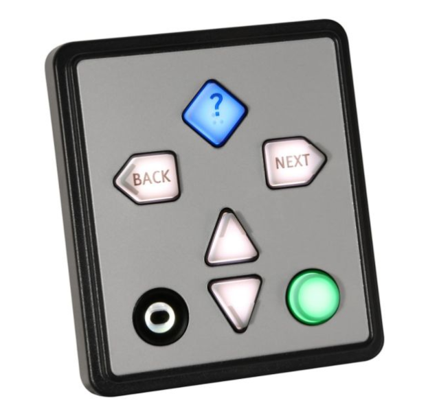 英國Storm Interface輔助科技產品導航板™照明， 6 個按鈕， USB， 音頻處理器