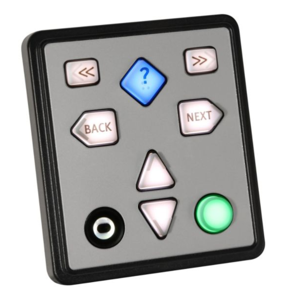 英國Storm Interface輔助科技產品 導航平板™發光， 8 個按鈕， USB， 音頻處理器