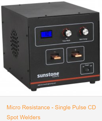 SUNSTONE CD100SPM點焊機， 精細焊機，精度電阻焊機，電阻焊機，精細點焊機，電阻焊接機，小點焊機，精密點焊機，單脈沖電阻點焊機，精細點焊機，微型電阻焊接機，小型點焊機，手持式焊接機，電容放電點焊機，電阻點焊機，單脈沖電容放電, 提供高達100WS的焊接能量，或低至0.1WS的能量