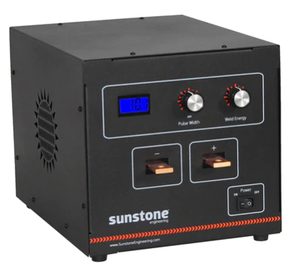 Sunstone CD100SPM電阻焊機，能量范圍從0.1WS-100WS, 用于交叉線焊接，熱電偶焊接，銅片、鋁片、鋼片、銅絲、鋼絲點焊等